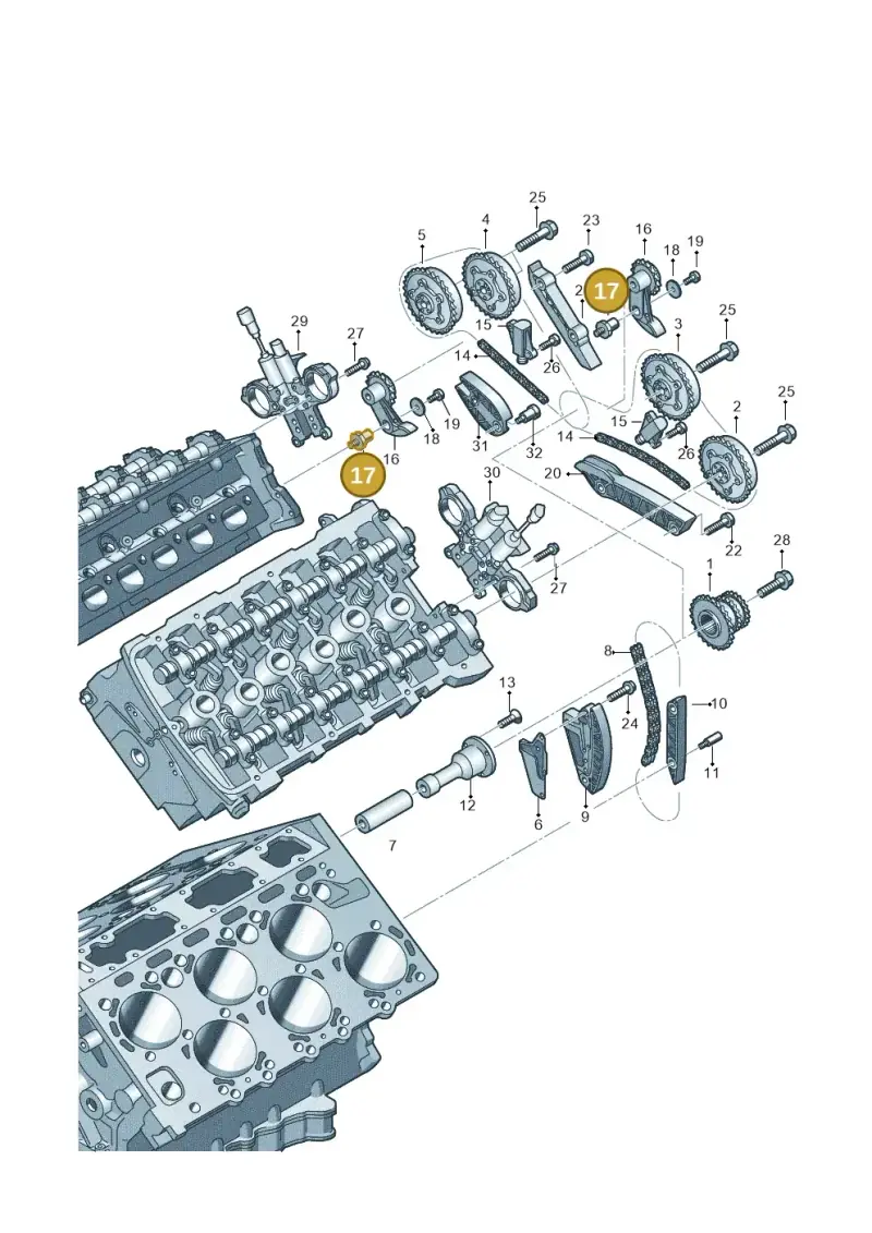 07P109224C Audi Pin