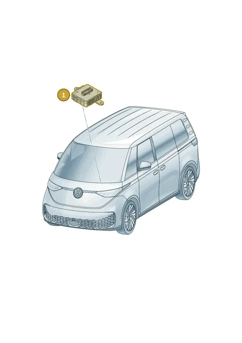 5WA959436Q Volkswagen Access Control Unit