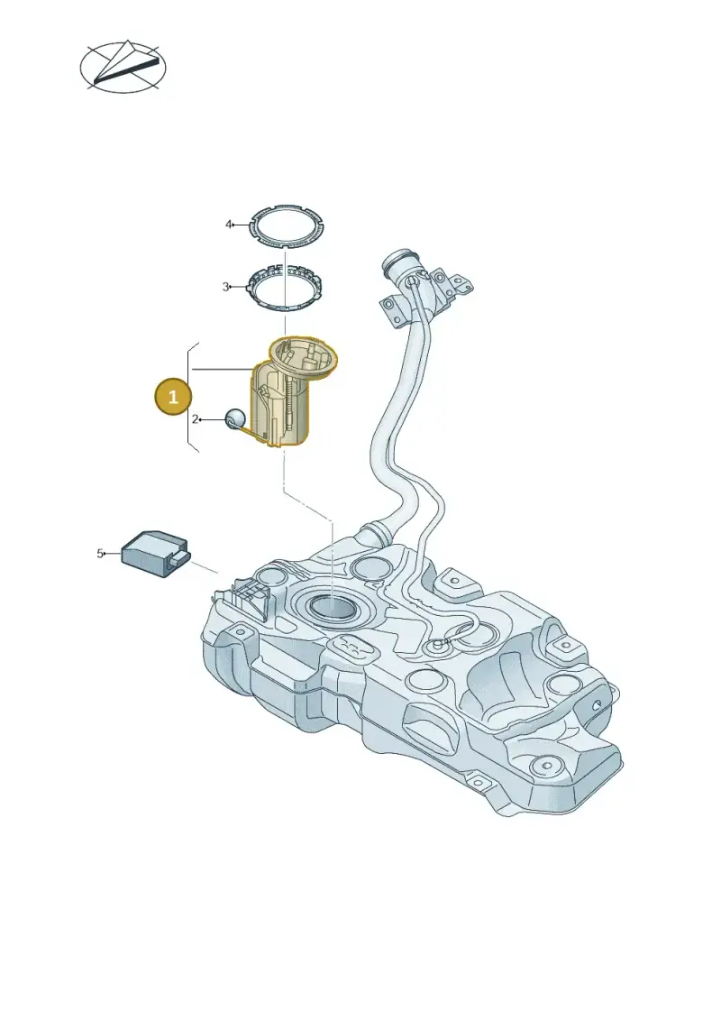 6RF919051AB Volkswagen Fuel Pump Module