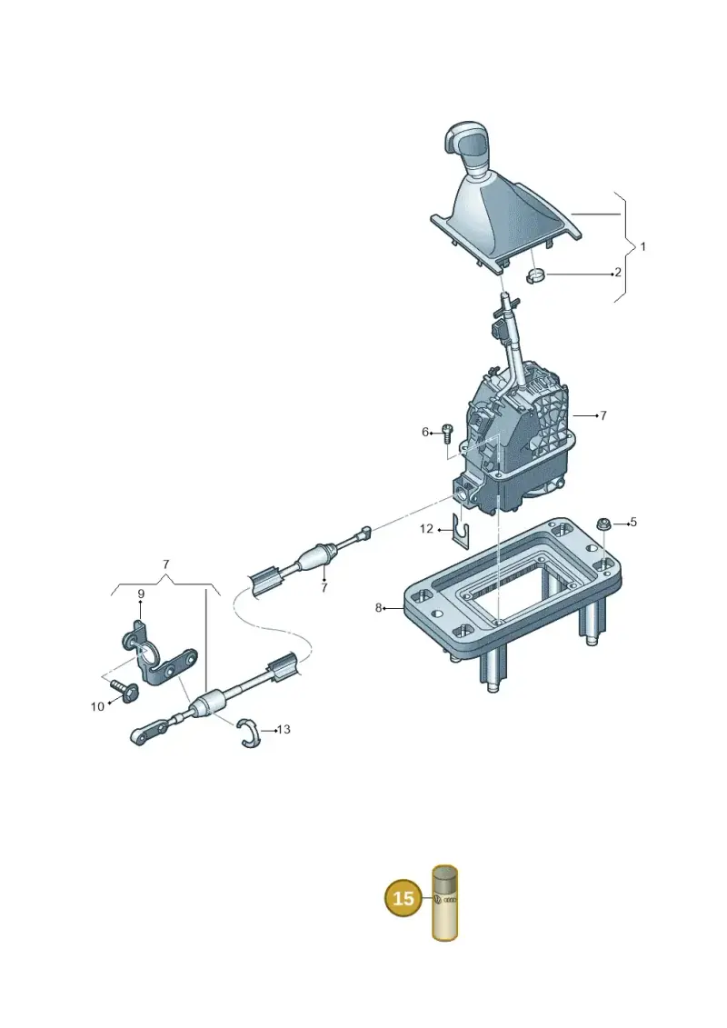G052778A2 Volkswagen Lock Cylinder Grease