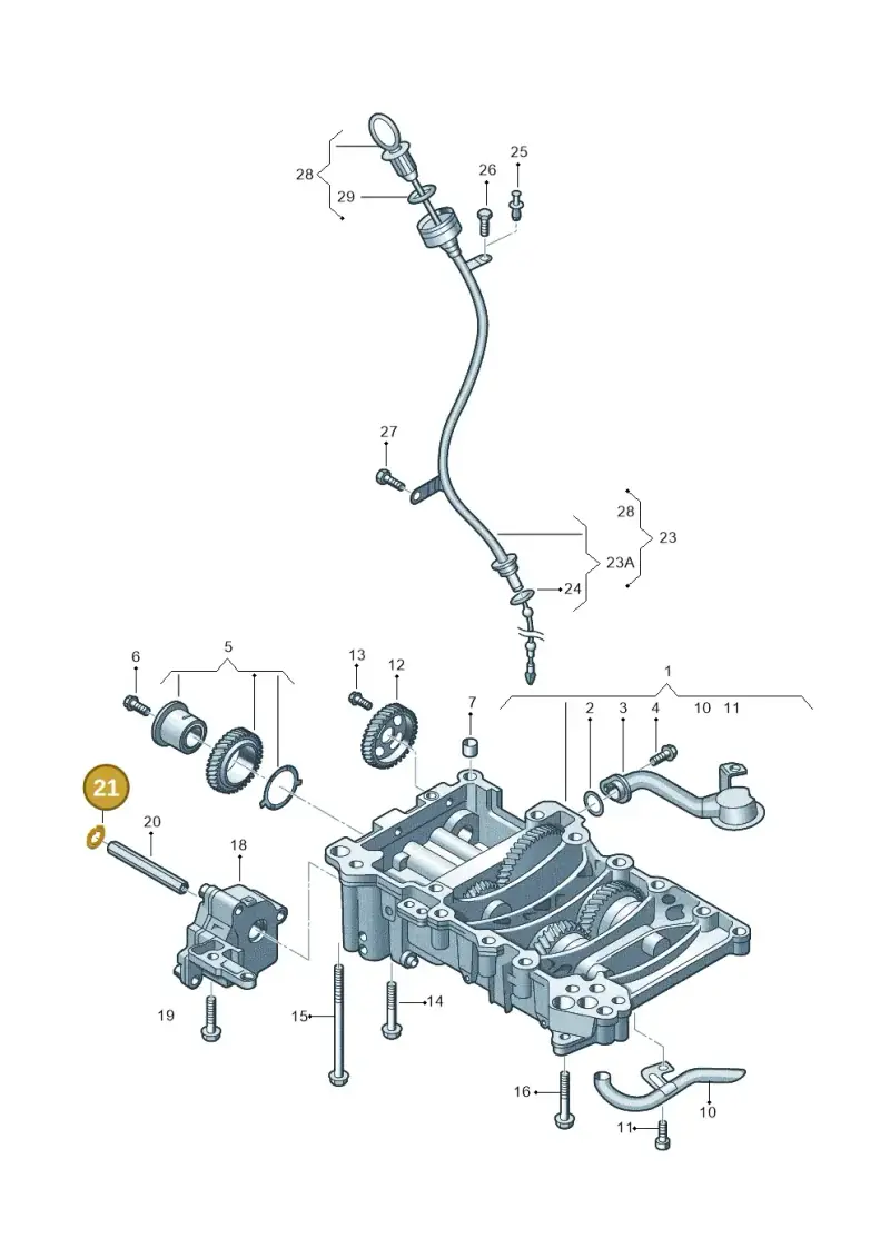 N0122942 Volkswagen Securing Ring
