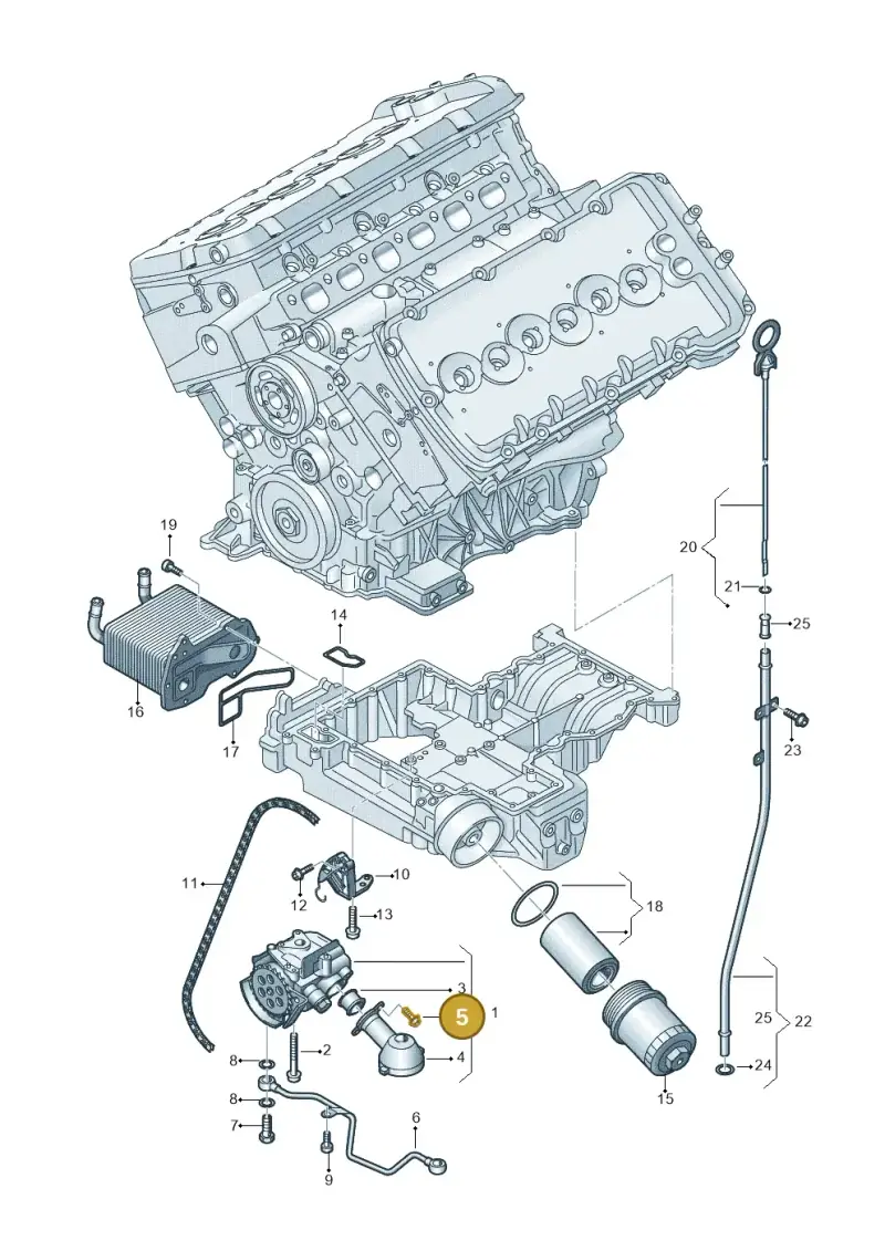 N10086304 Volkswagen Socket Head Bolt