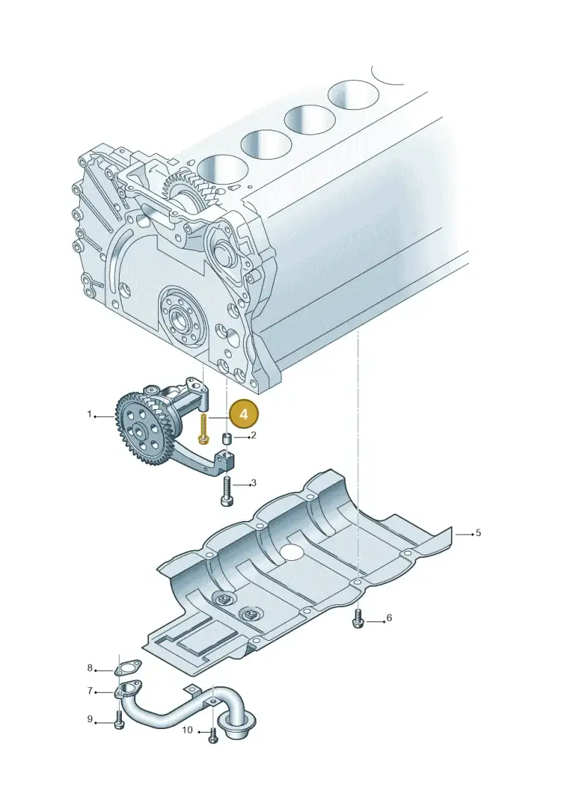 N10423902 Volkswagen Socket Head Bolt