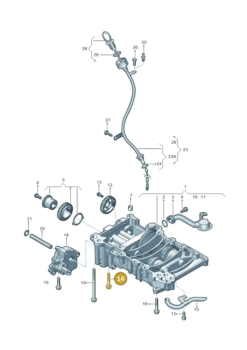N10601402 Volkswagen Socket Head Bolt