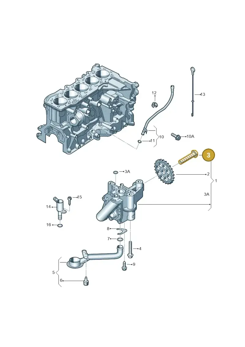N90365911 Volkswagen Socket Head Bolt