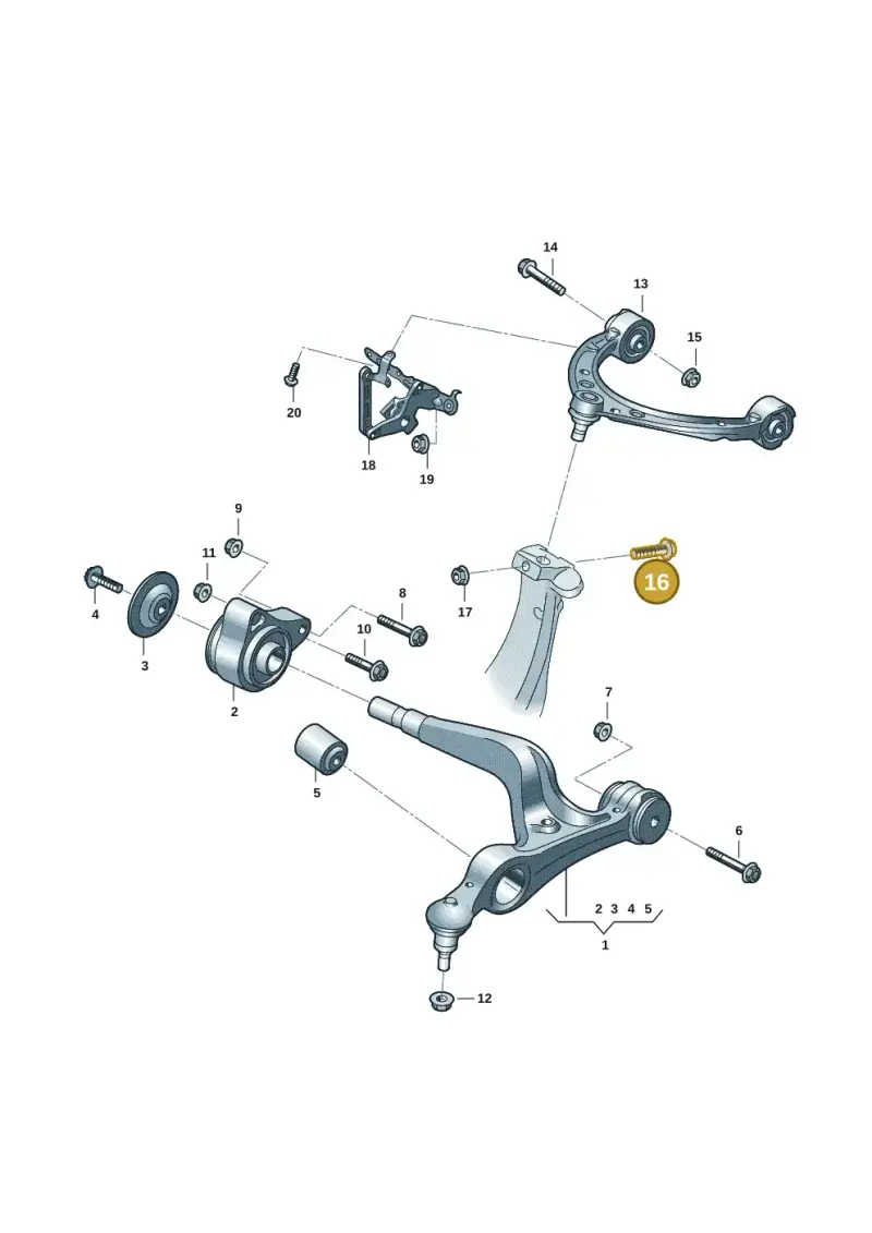 N91108501 Volkswagen Socket Head Bolt