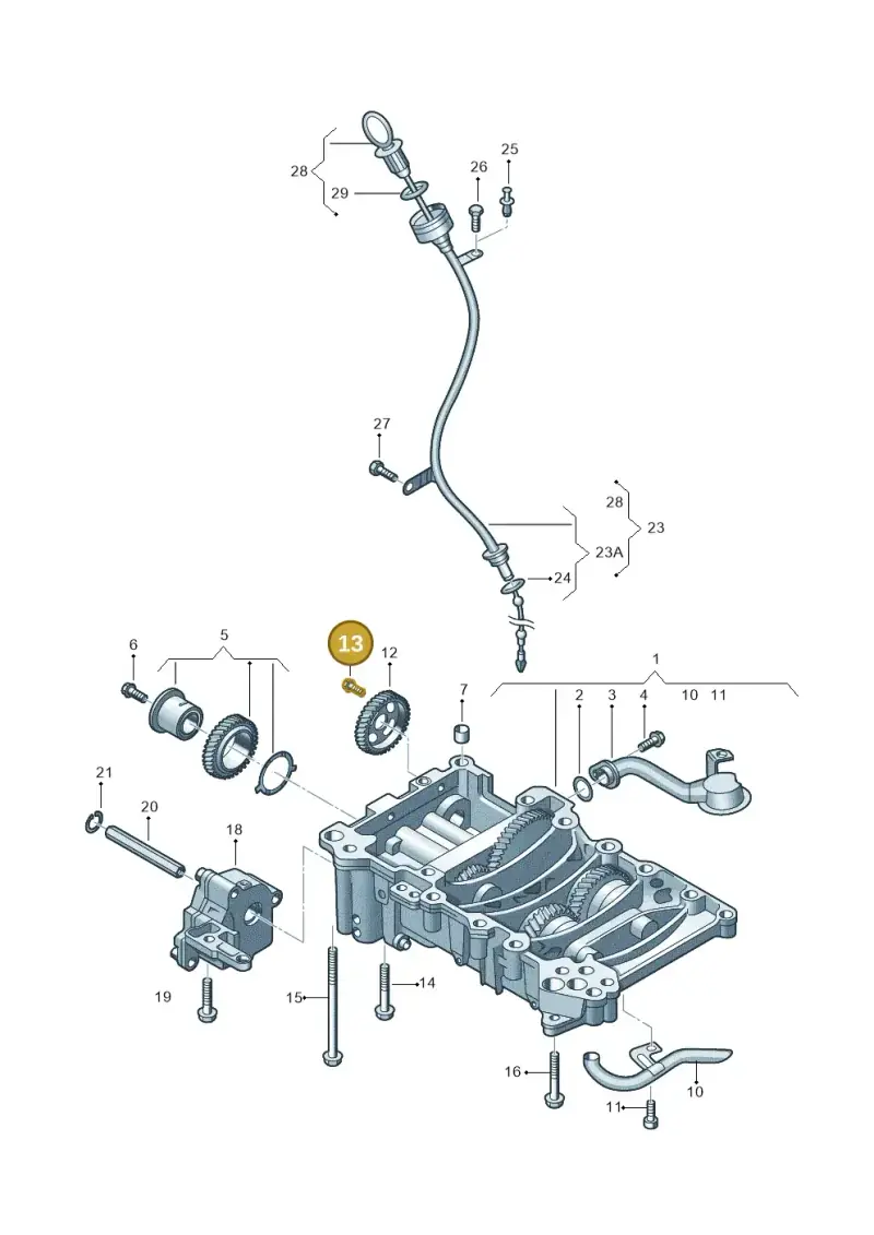 N91121301 Volkswagen Hexagon Head Bolt