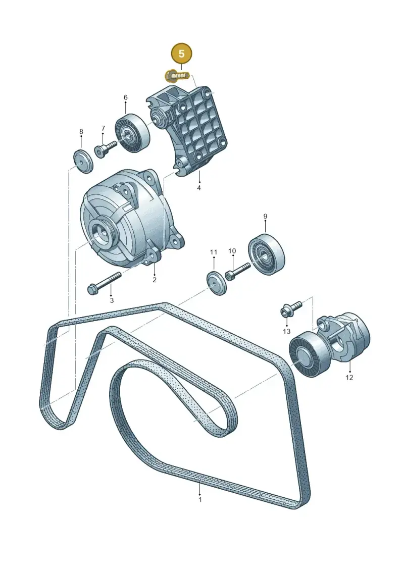 N91183101 Volkswagen Socket Head Bolt