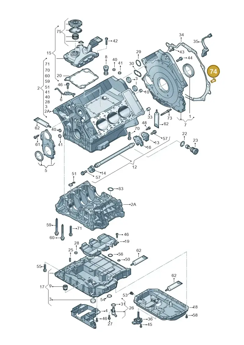 WHT000404 Volkswagen Collar Nut