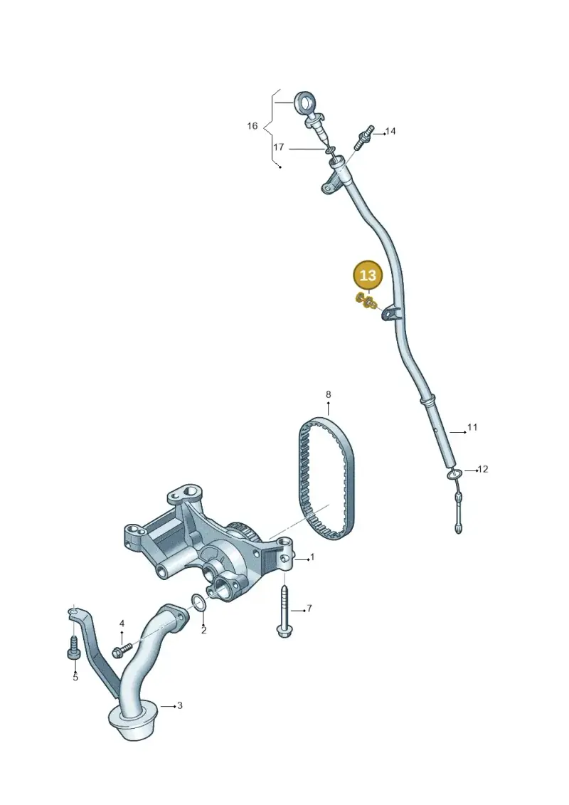 WHT006106 Volkswagen Spreader Rivet