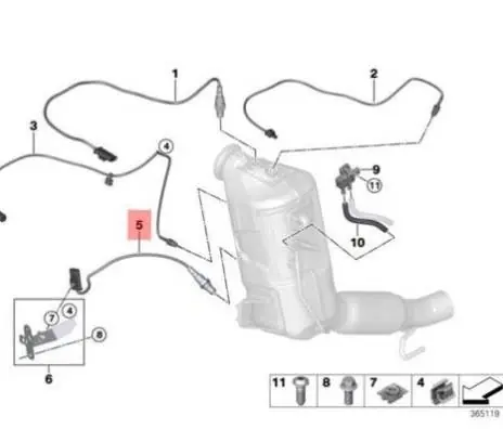 13628572800 BMW Oxygen Sensor