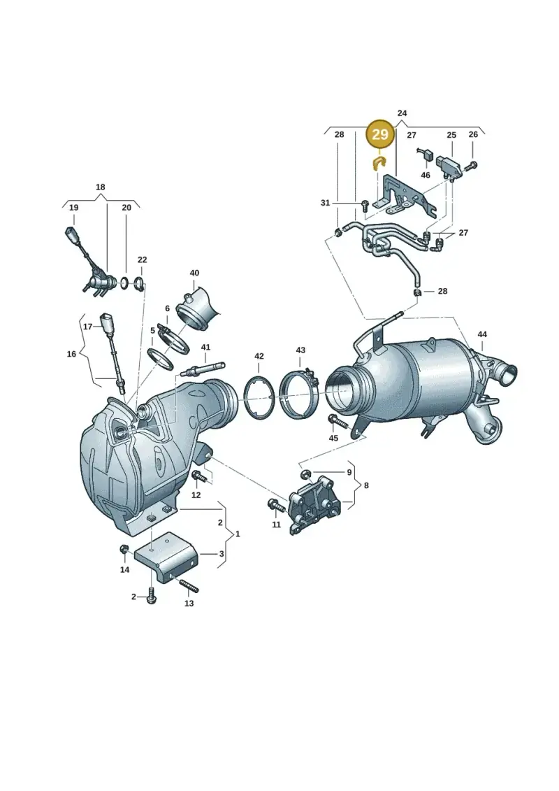 04L131213D Volkswagen Clip