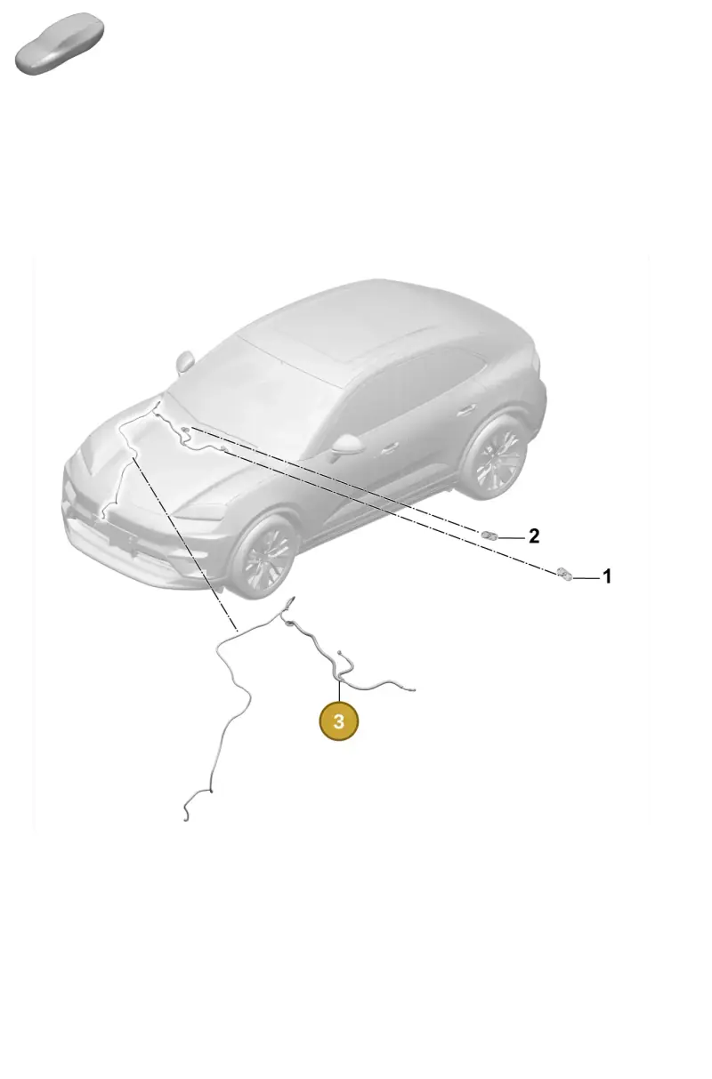 95C955744J Porsche Hose Line for Washer Water