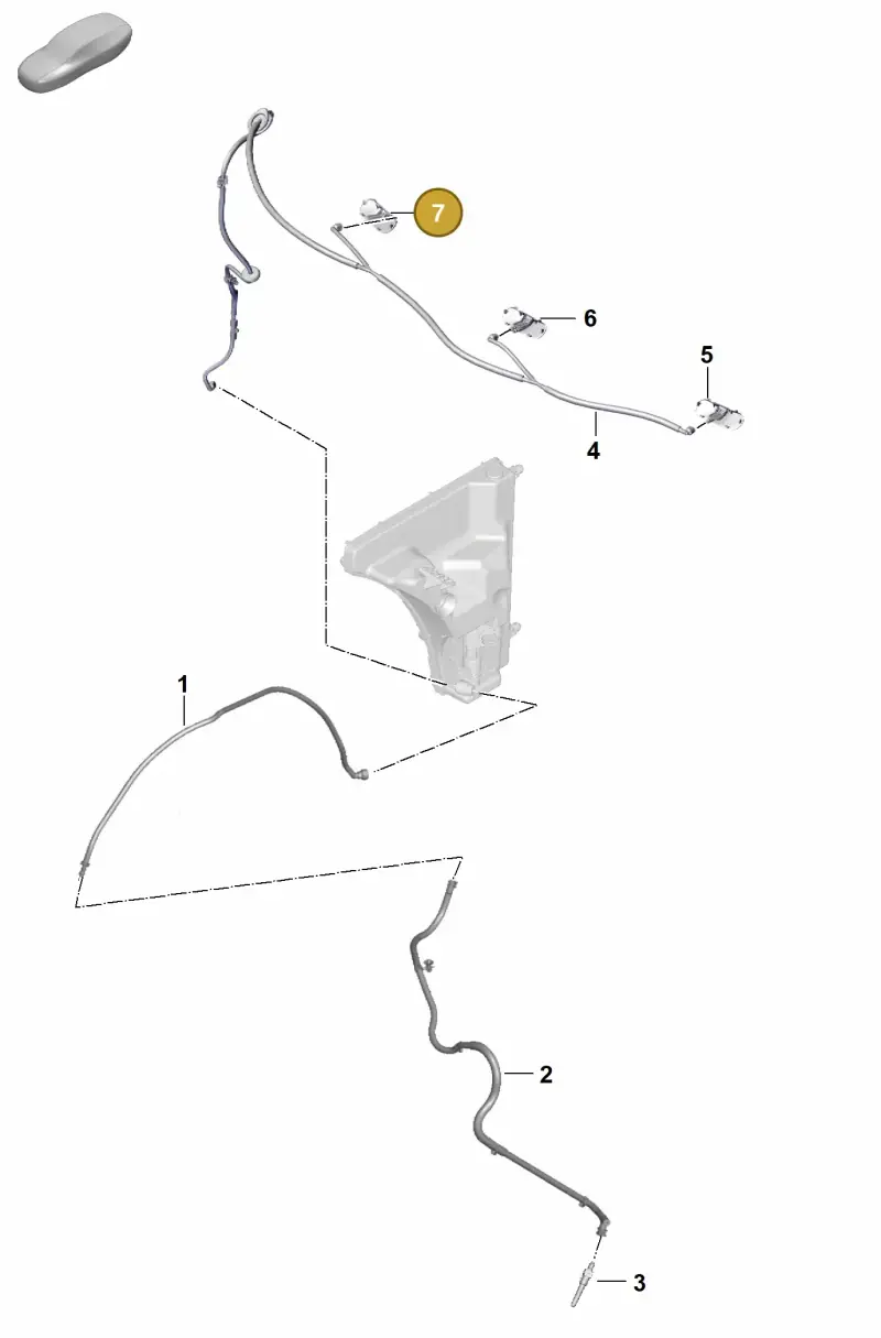 976955988 Porsche Water Jet