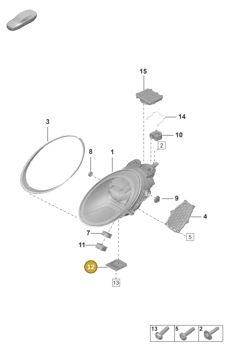 992941363A Porsche Service Cover