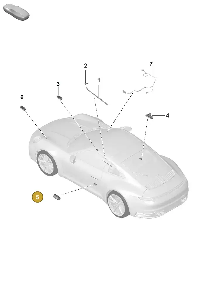 992947577 Porsche Light