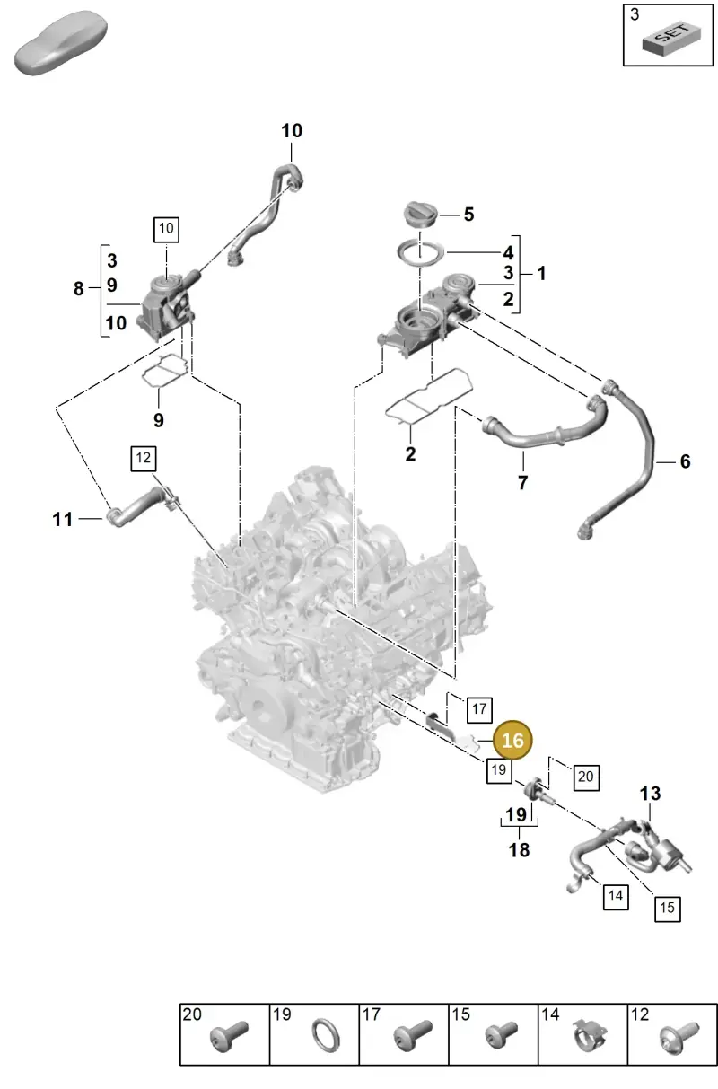 9A710337000 Porsche Bracket