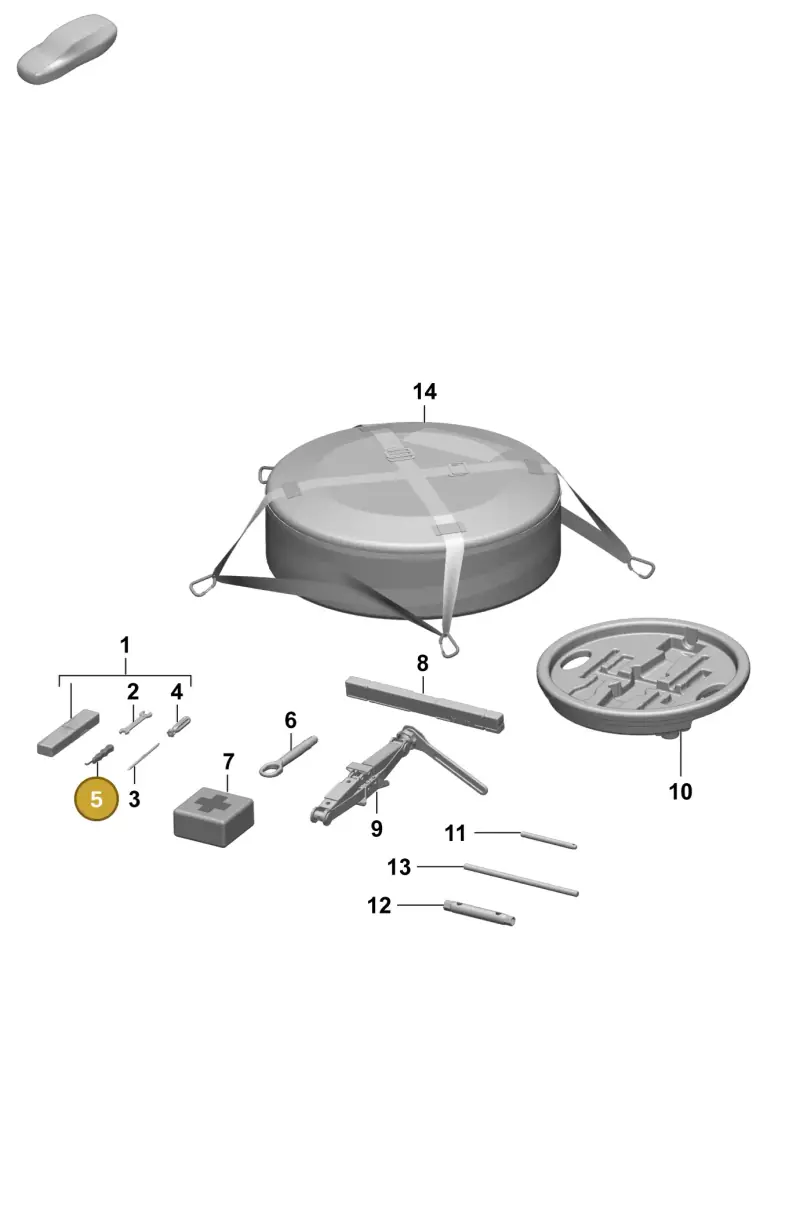 9J1012233 Porsche Release Tool