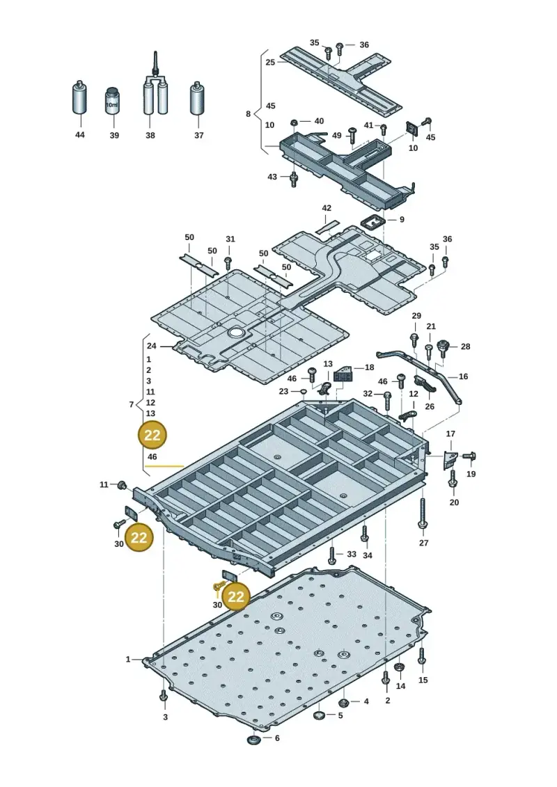 9J1801383 Porsche Reinforcement