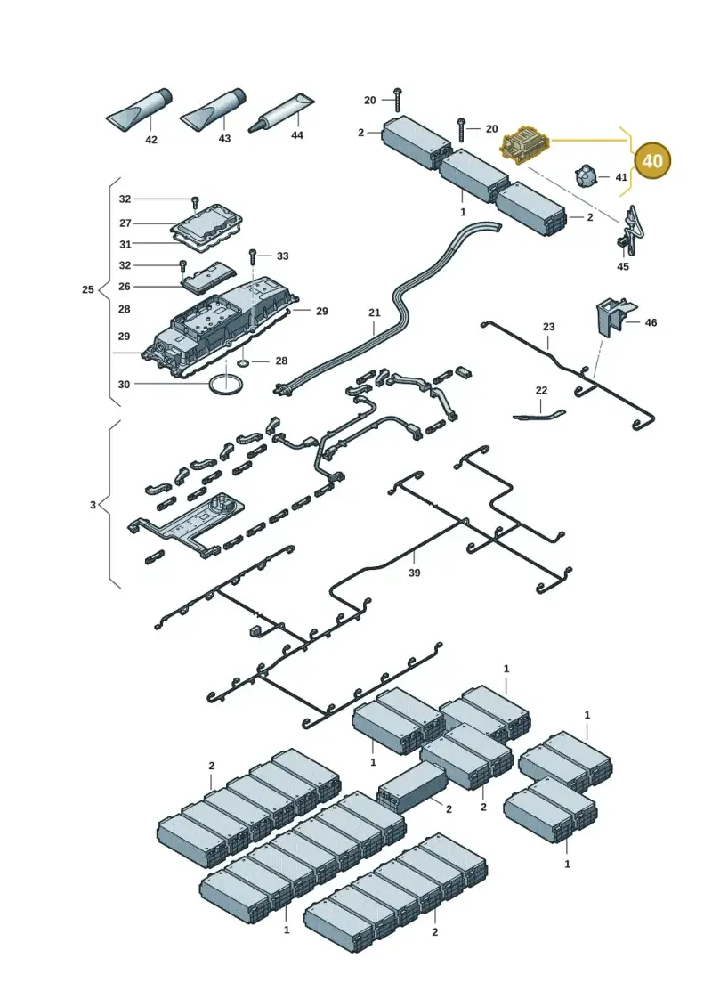9J1915463C Porsche Fuse
