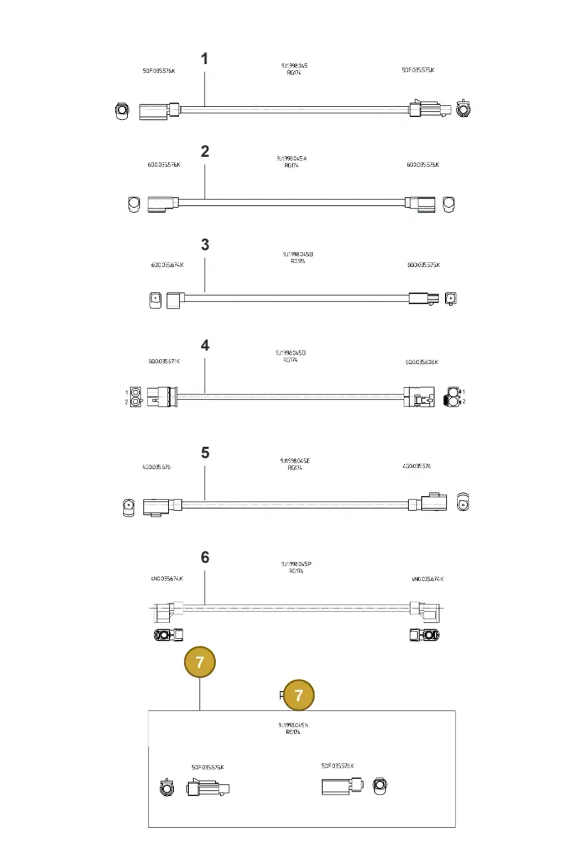 9J1998045N Porsche Connecting Piece