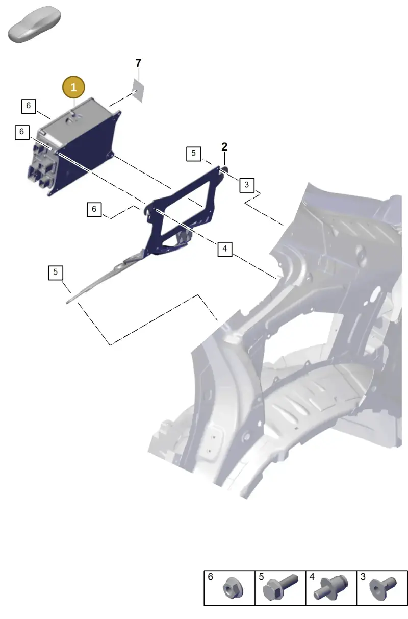 9Y0915681AL Porsche Charger for High-Voltage Battery