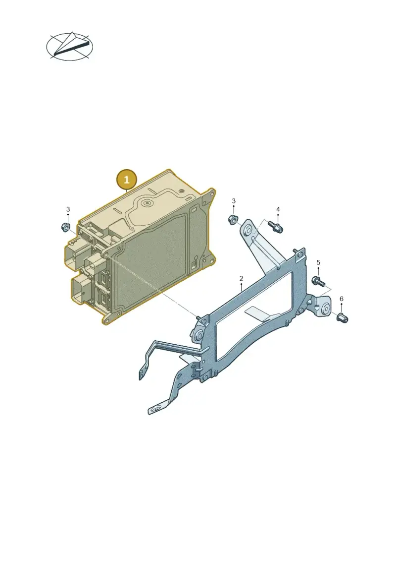 9Y0915681B Porsche Charger for High-Voltage Battery