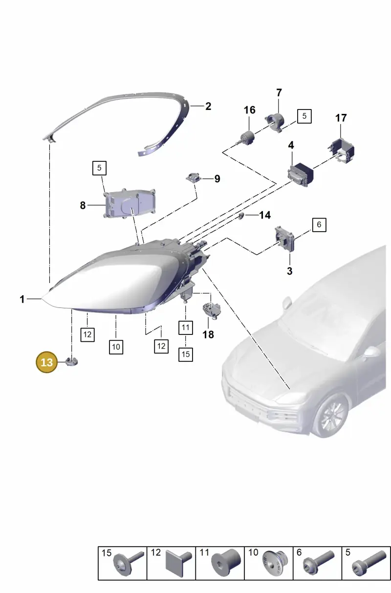 9Y0941385 Porsche Cover