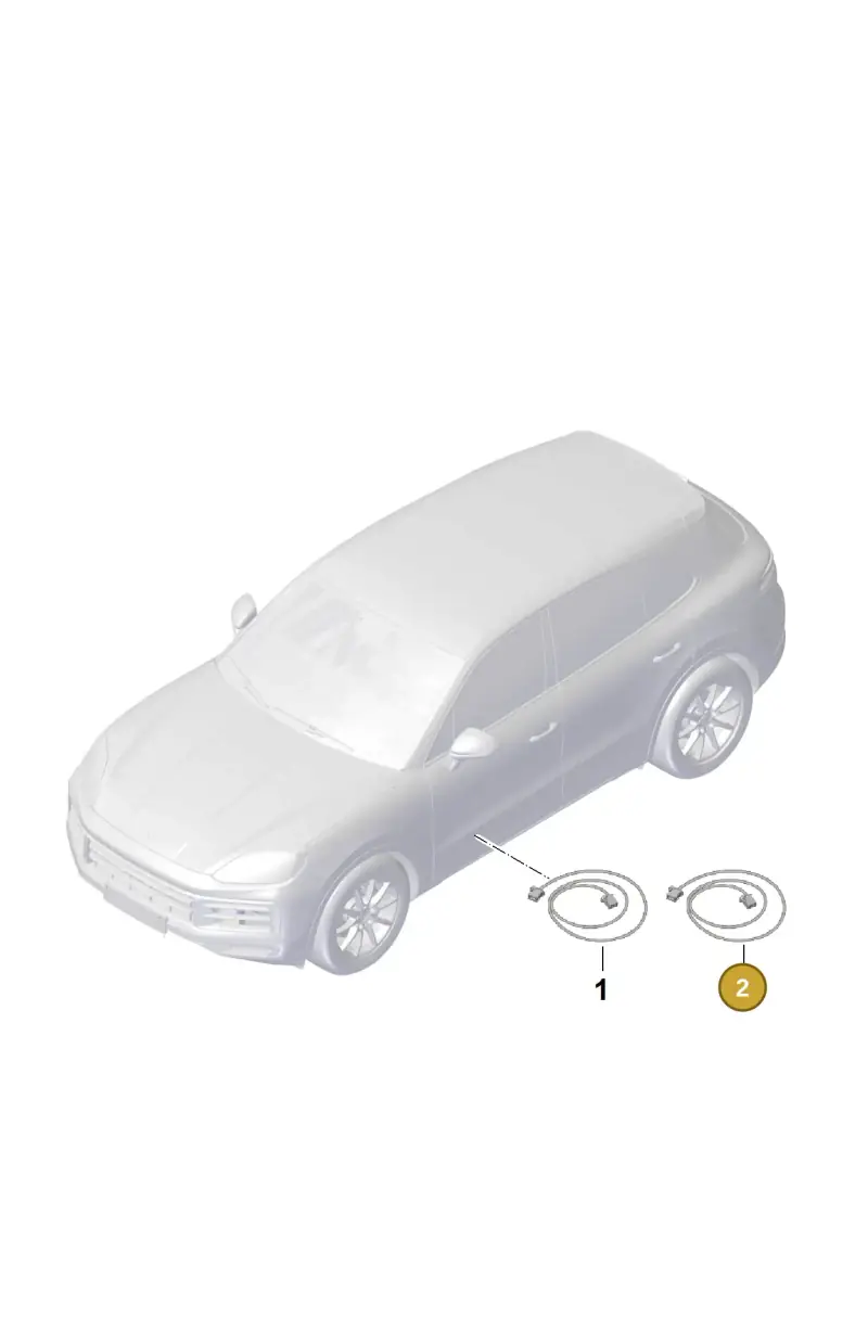 9Y2970767D Porsche Fibre Optic Wave Conductor
