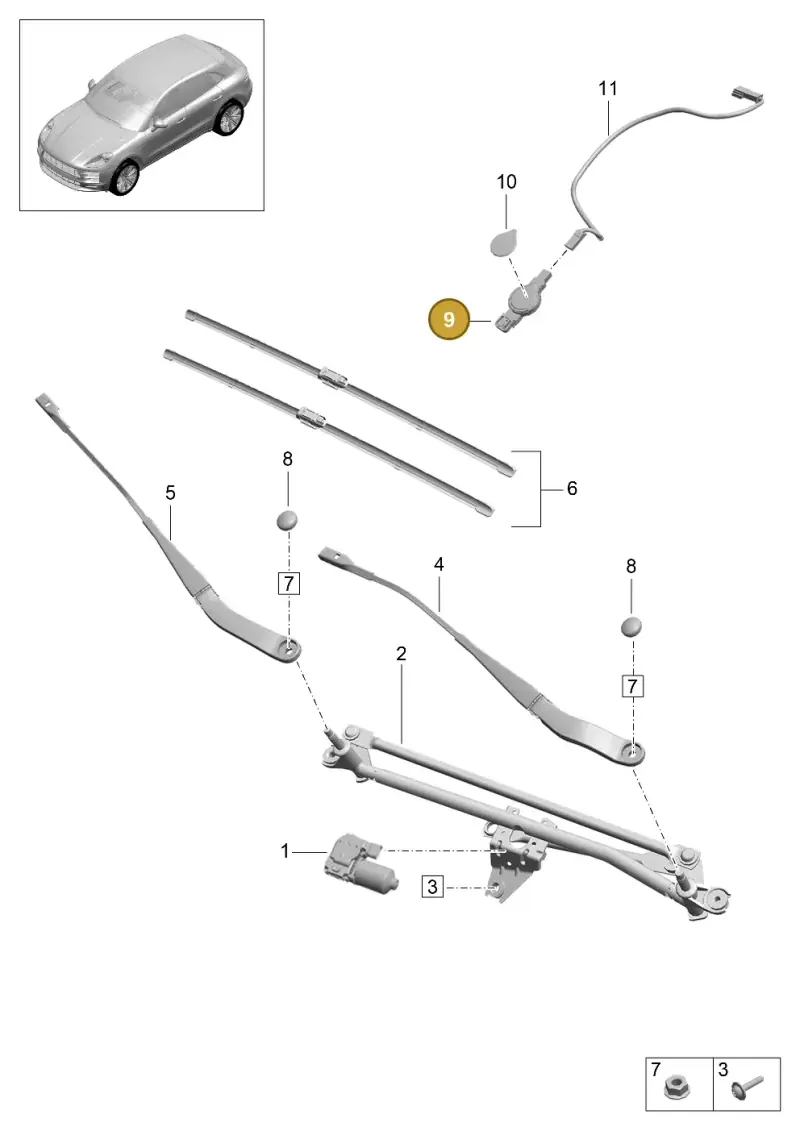PAA955559A Porsche Sensor