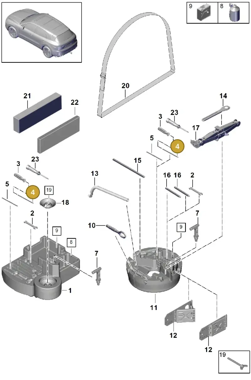 PAB01228900 Porsche Insert