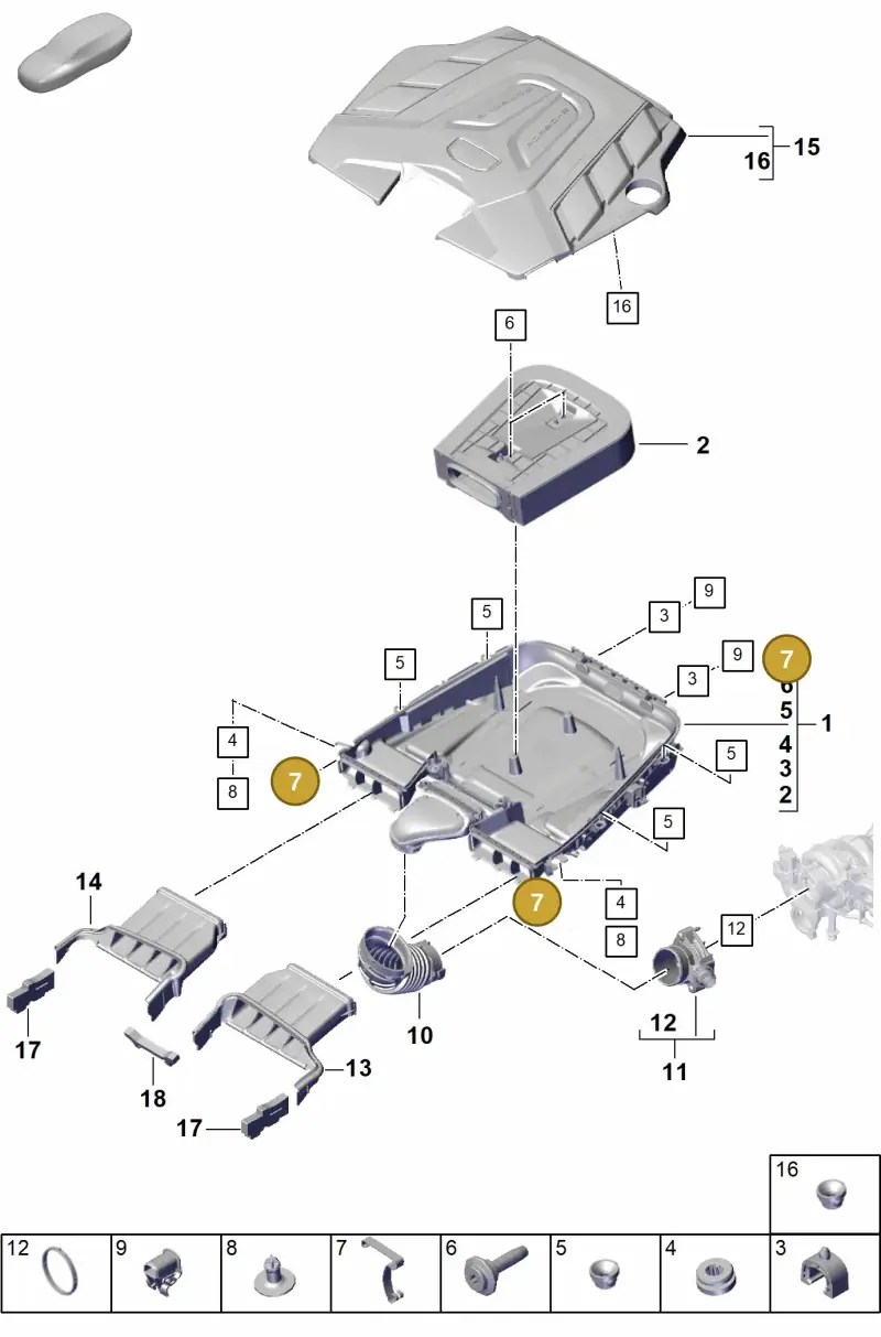 PAB129797A Porsche Clamping