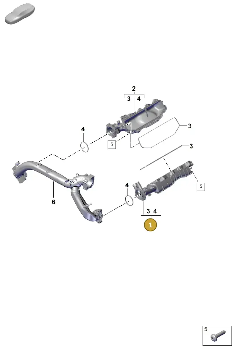PAB133267B Porsche Intake Manifold