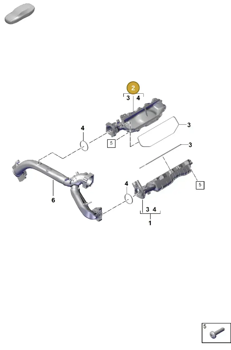 PAB133268B Porsche Intake Manifold