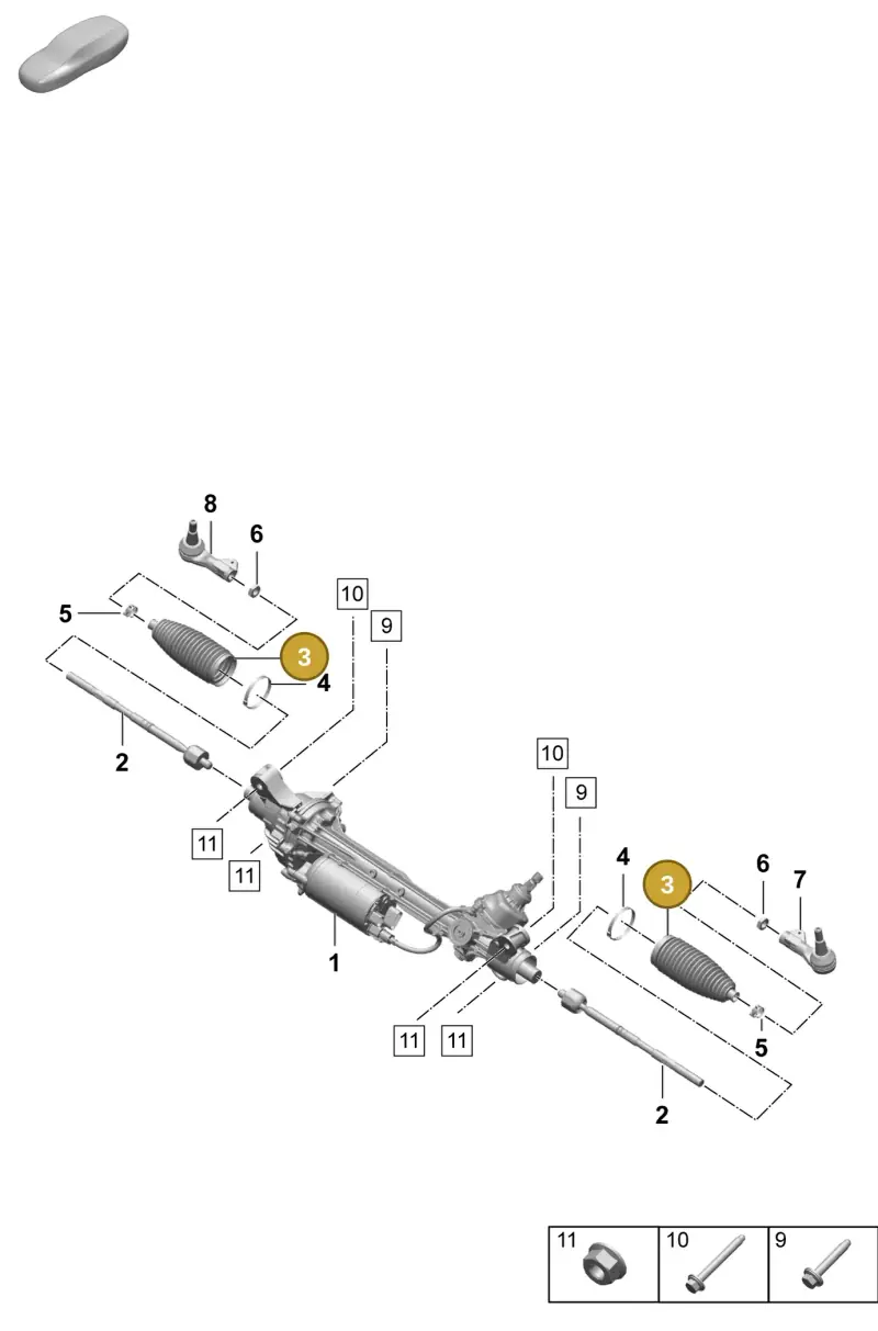 PAB423831A Porsche Gaiter