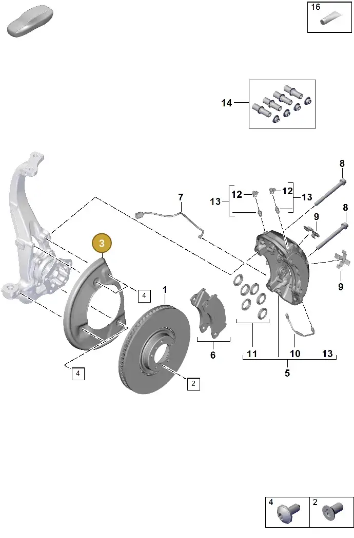 PAB61531202 Porsche Cover Plate