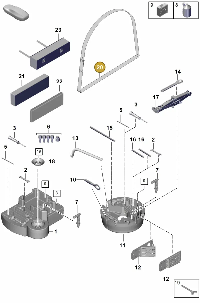 PAB86774900 Porsche Holding Strap