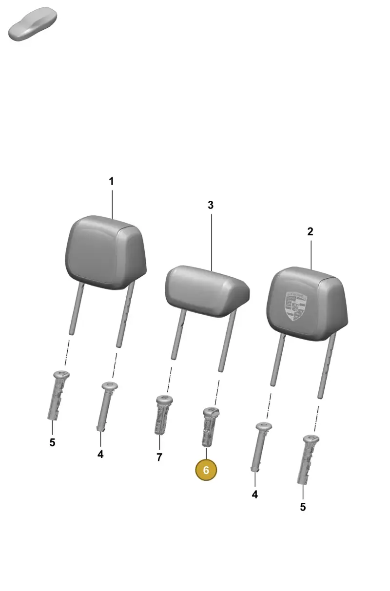 PAB886919OW4 Porsche Guide Sleeve (Bramble OW4)