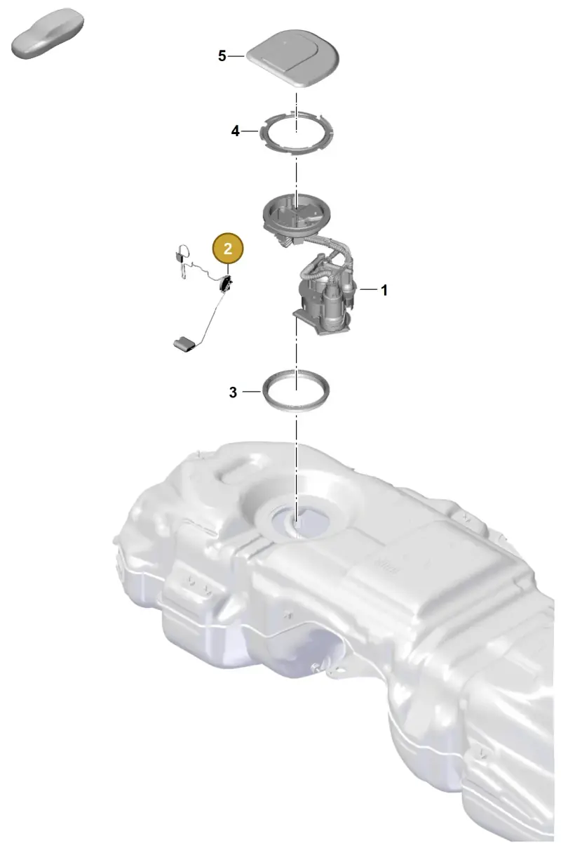 PAB919047 Porsche Sender for Fuel Gauge