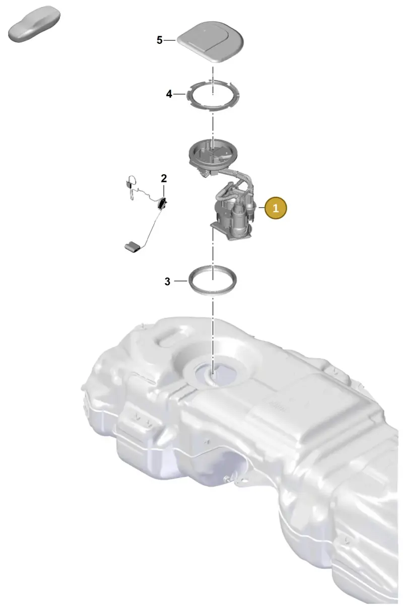 PAB919087F Porsche Fuel Pump