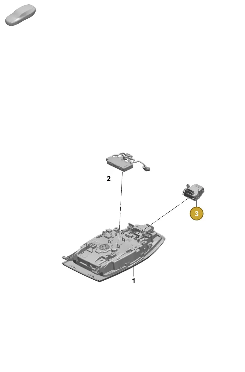 PAB951172A Porsche Anti-Theft Alarm Sensor