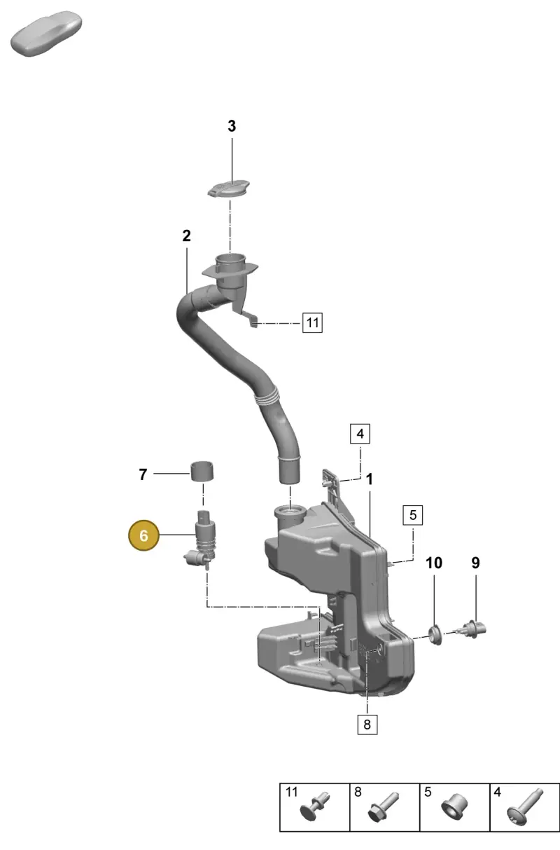 PAB955647 Porsche Pump