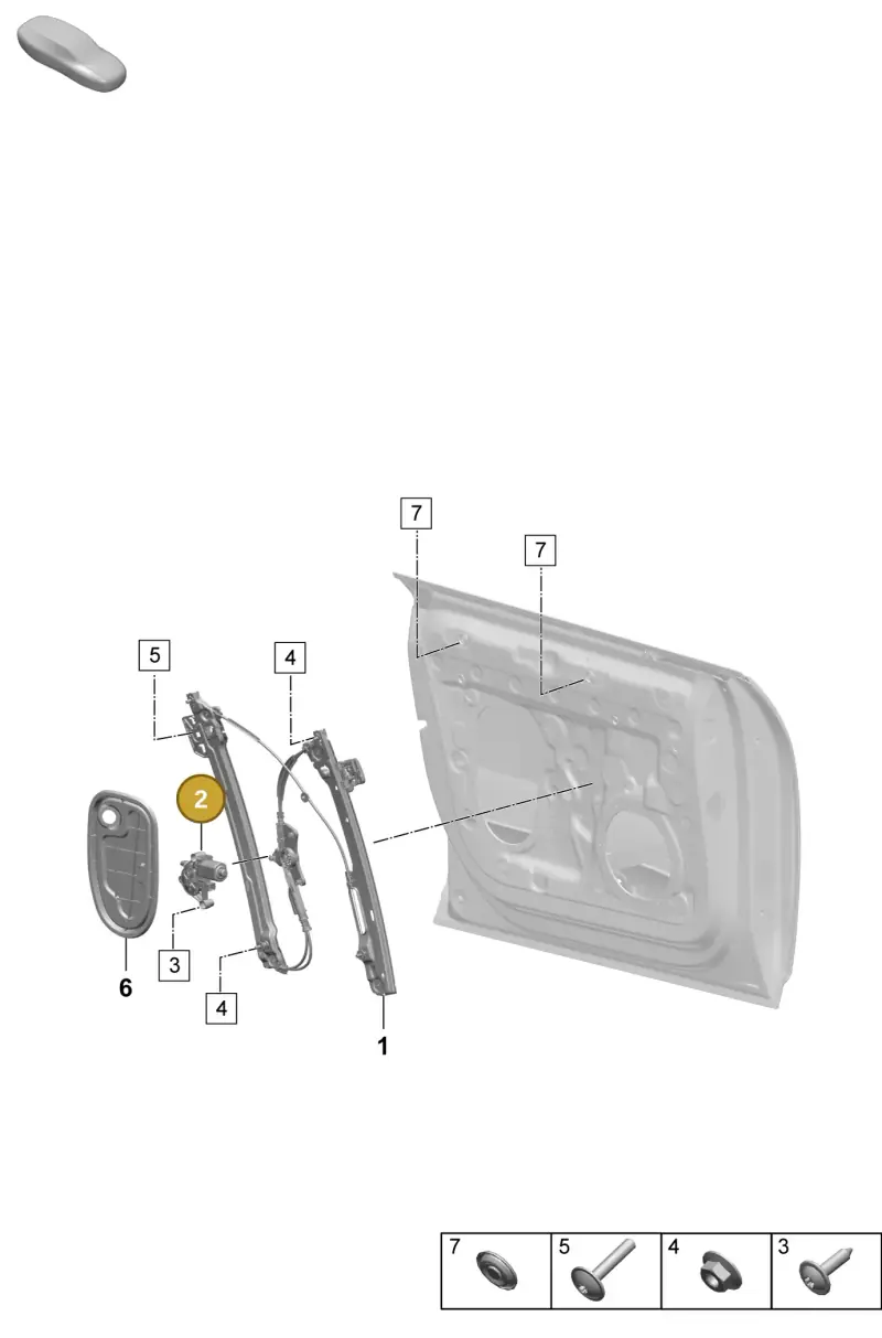 PAB959801 Porsche Window Regulator Motor
