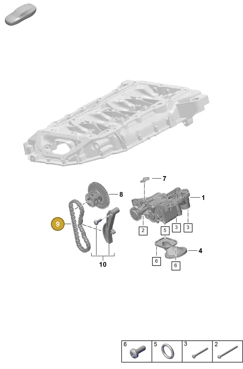 PAC115225 Porsche Drive Chain