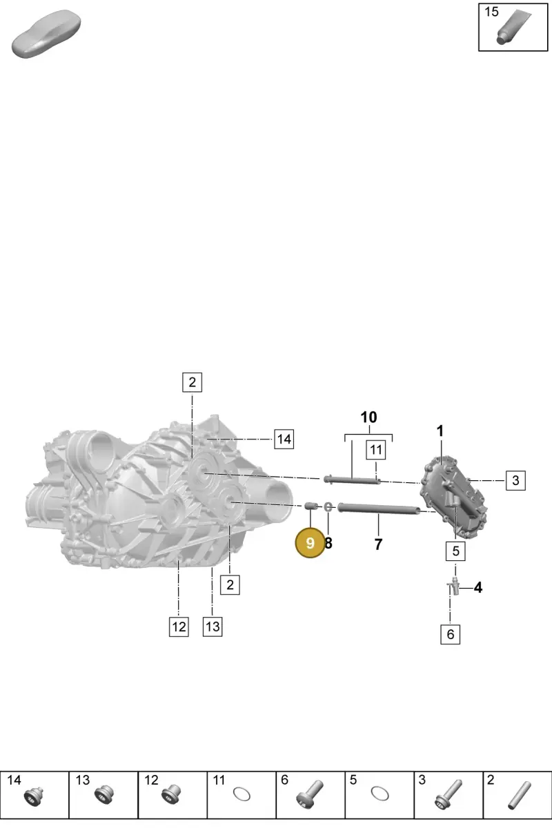 PAC901287 Porsche Earth Plate