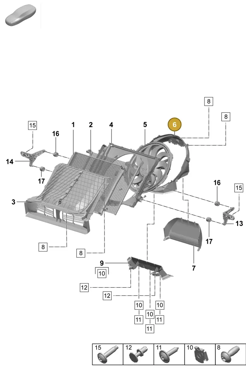PAD121291 Porsche Air Guide