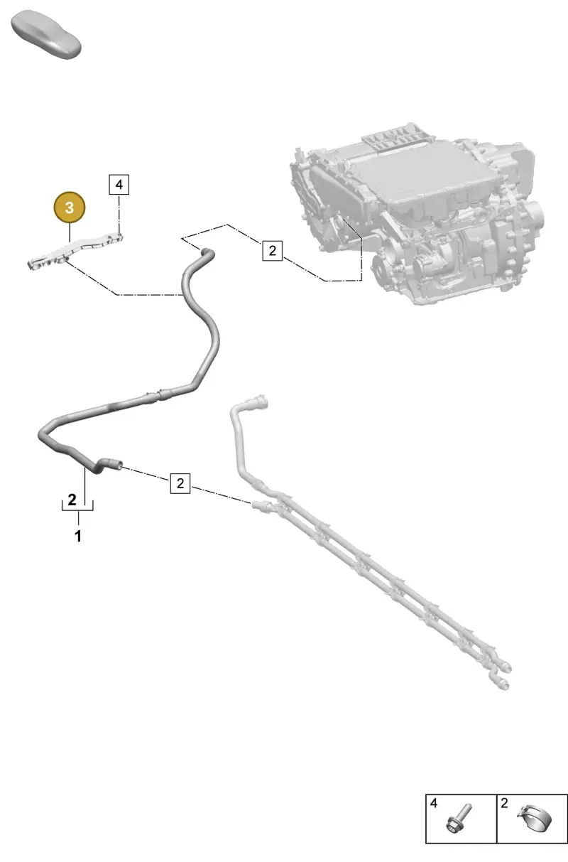 PAD121522 Porsche Bracket