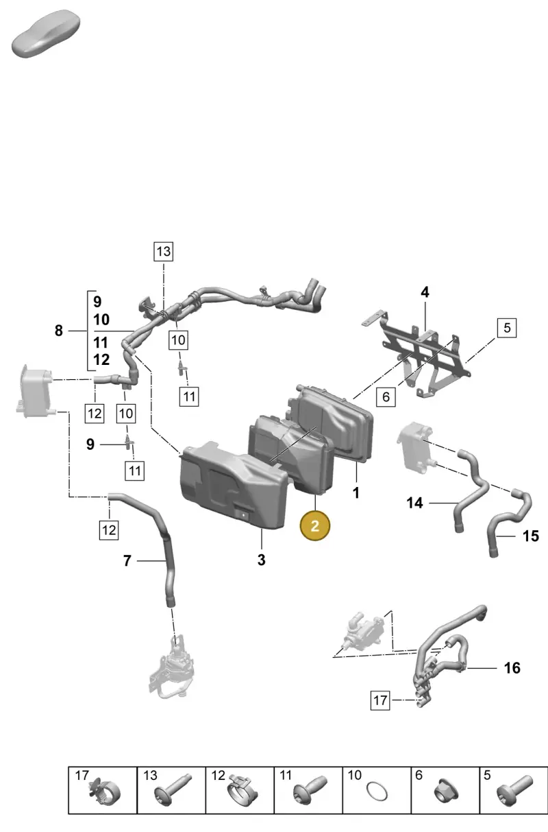 PAD260774 Porsche Heat Insulation