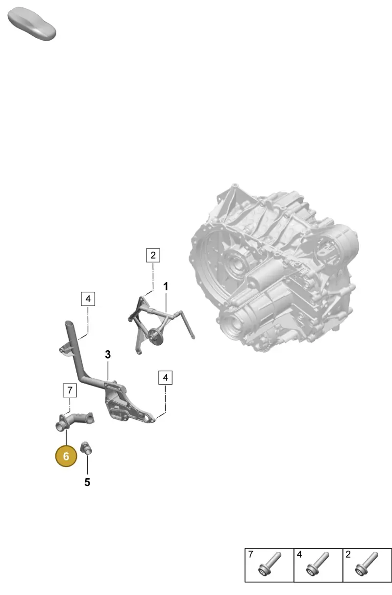 PAD301302 Porsche Pressure Line