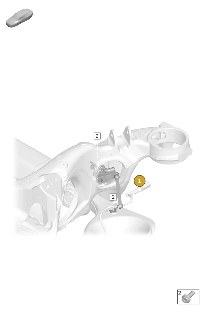 PAD616572A Porsche Level Sensor with Poles